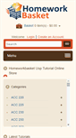 Mobile Screenshot of homeworkbasket.com